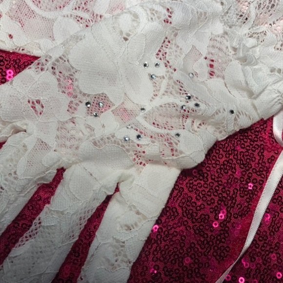 Victoria’s Secret Shine Costume Gloves Lingerie Bedroom Cosplay White Lace Y2K - Picture 15 of 17